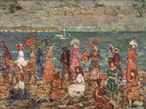 Seashore by Maurice Brazil Prendergast