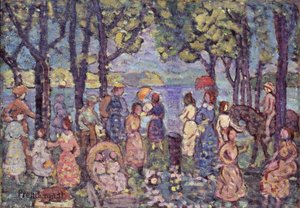 Summer, New England, 1912 by Maurice Brazil Prendergast