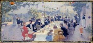 The Wedding Feast by Maurice Chabas