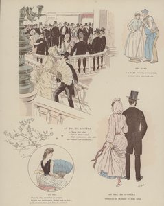 Illustration for Paris Brillant by Maurice Charles Mathieu Bonvoisin