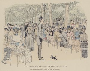 Illustration for Paris Brillant by Maurice Charles Mathieu Bonvoisin