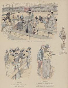 Illustration for Paris Brillant by Maurice Charles Mathieu Bonvoisin