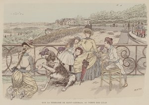 Illustration for Paris Brillant by Maurice Charles Mathieu Bonvoisin