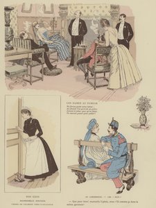 Illustration for Paris Brillant by Maurice Charles Mathieu Bonvoisin