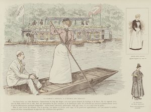Illustration for The Life of London by Mars by Maurice Charles Mathieu Bonvoisin