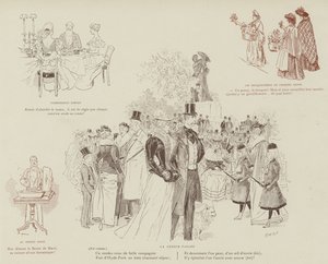 Illustration for The Life of London by Mars by Maurice Charles Mathieu Bonvoisin