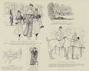 Illustration for The Life of London by Mars by Maurice Charles Mathieu Bonvoisin
