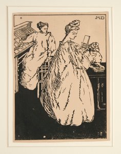 Les camelots de la Pensee (proof for title page) by Maurice Delcourt