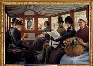 In the Omnibus by Maurice Delondre