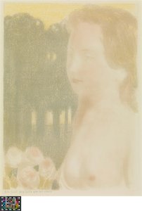 She Comes More Beautiful Than Dreams, from the series Love by Maurice Denis