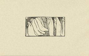 Illustration for a poem from the poetry collection Sagesse by Paul Verlaine (L