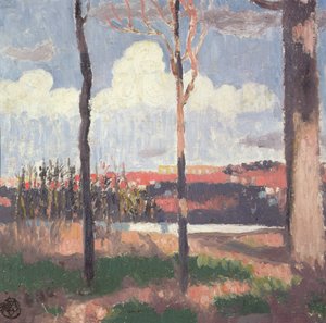 Marly Aqueduct seen from Pecq by Maurice Denis