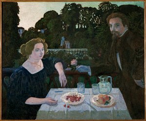 Maurice Denis and Marthe at Dawn, Self-Portrait, Afternoon in the Garden