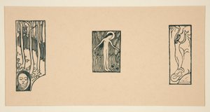 Sheet of Woodcuts from L