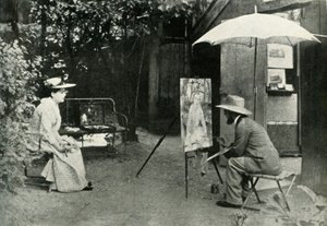 Toulouse-Lautrec painting Berthe la Sourde, 1890, 1947 by Maurice Joyant