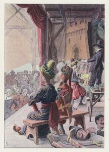 Illustration for Gil Blas (color litho)