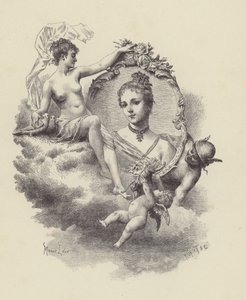 Illustration for Manon Lescaut (engraving)