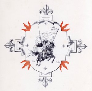 Illustration for The Three Musketeers by Maurice Leloir