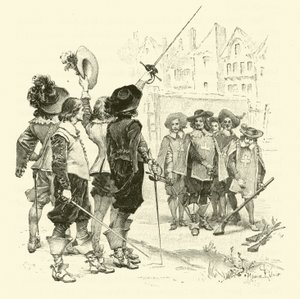 Illustration for The Three Musketeers