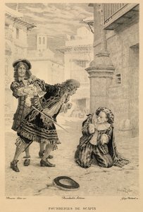 The Tricks of Scapin by Maurice Leloir