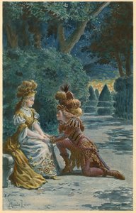 The Pleasures of the Enchanted Island (illustration) by Maurice Leloir