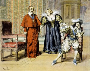 The Dupe Day (11/11/1630): Richelieu remains impassive under the insults of Marie de Medici - in 