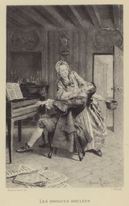 The burned drugs by Maurice Leloir