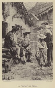 The Fountain of Hero by Maurice Leloir