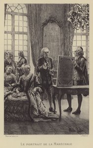 The Portrait of the Marechale by Maurice Leloir