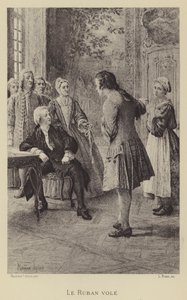 The Stolen Ribbon by Maurice Leloir