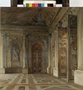 Vestibule in the Palace of Versailles by Maurice Lobre