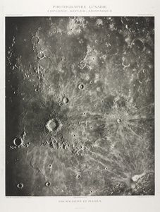 Photographie Lunaire: Copernic-Képler-Aristarique, 1896