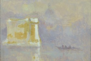 White Stack Surrounded by Mist by Maurice Louvrier