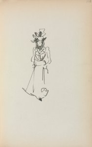 Italian Sketchbook: Standing Woman (page 118) by Maurice Prendergast