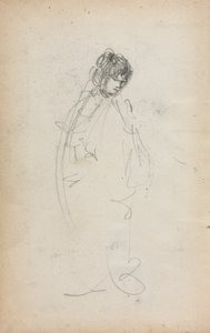Italian Sketchbook: Standing Woman (page 1) by Maurice Prendergast