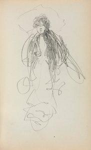 Italian Sketchbook: Standing Woman (page 219)