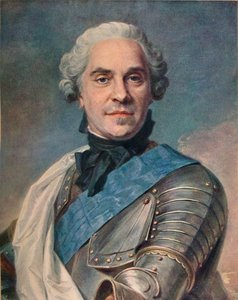 Marechal de Saxe by Maurice Quentin de La Tour