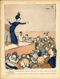 The Butter Plate, number 494, Satirical in Colors by Maurice Radiguet
