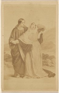 St. John Leading The Blessed Virgin To His Home (Copy of a Painting) by Maurice Stadtfeld