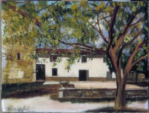 Courtyard of a Farmhouse in Limas