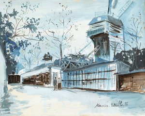 The Moulin de la Galette, Paris