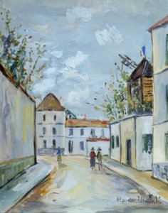 Mill of the Galette by Maurice Utrillo