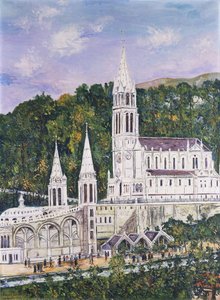 Notre Dame Cathedral at Lourdes