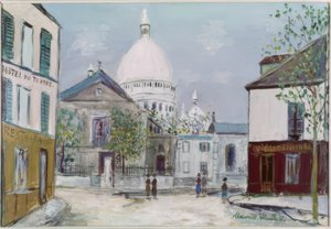 Place du Tertre and the Sacré-Coeur