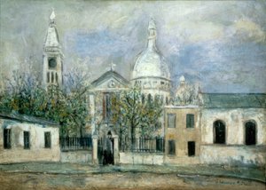 Saint-Pierre-de-Montmartre by Maurice Utrillo