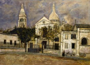 Saint Peter of Montmartre by Maurice Utrillo