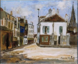 Suburban Street by Maurice Utrillo
