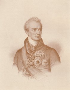 Prince Clemens Wenzel Nepomuk Lothar Von Metternich-Winneburg by Maurin