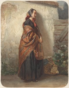 Standing Woman with Guitar
