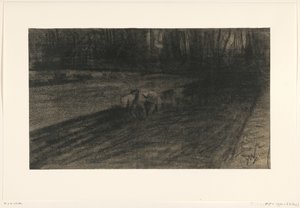 Plowing Horses